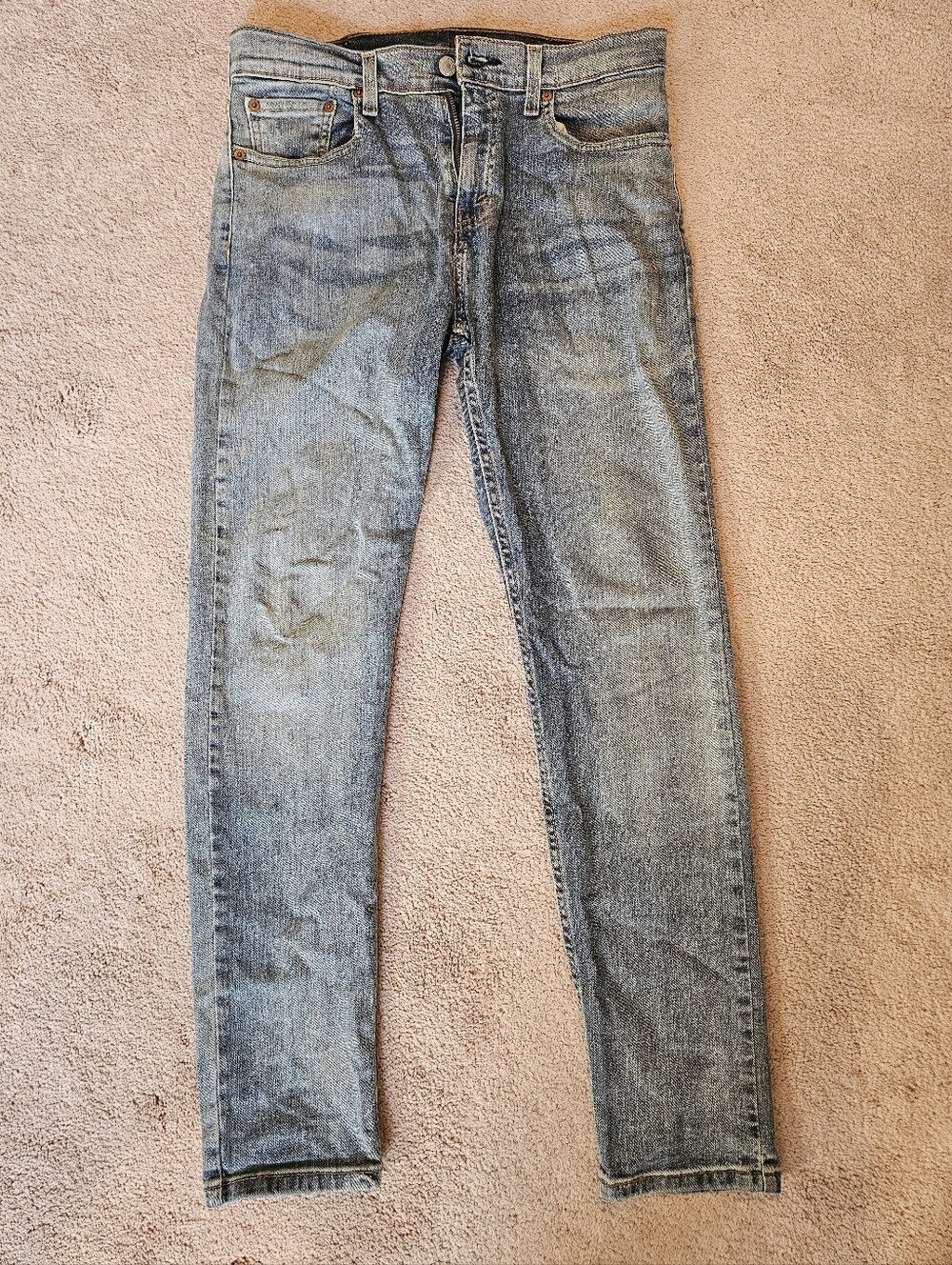 LEVIS 512 Faded Light BLUE jeans
